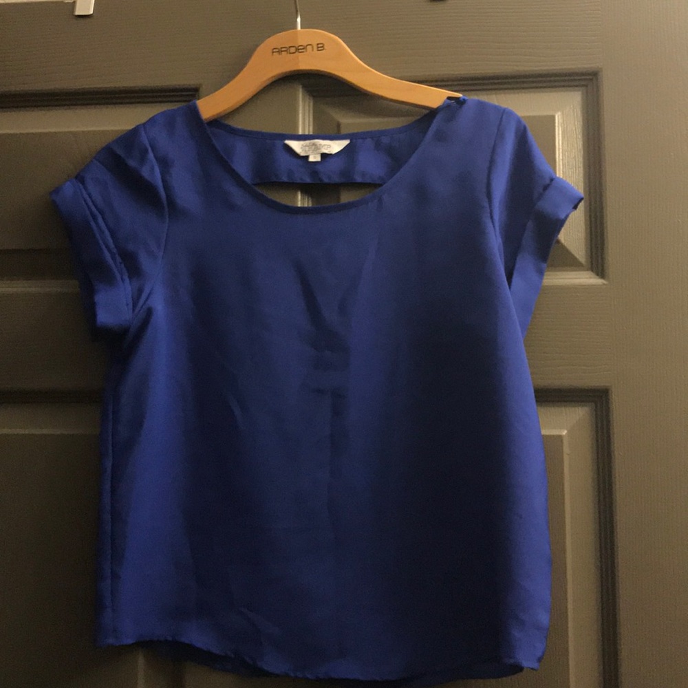 Royal Blue Blouse